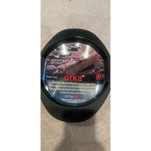 Orka iSi Pro Flexible Silicone 8-inch Round Cake Pan Black‎ Bakeware A02302